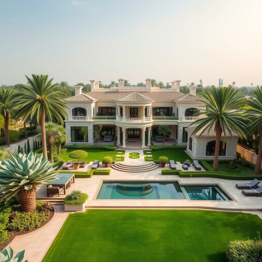 mansion at Al barari