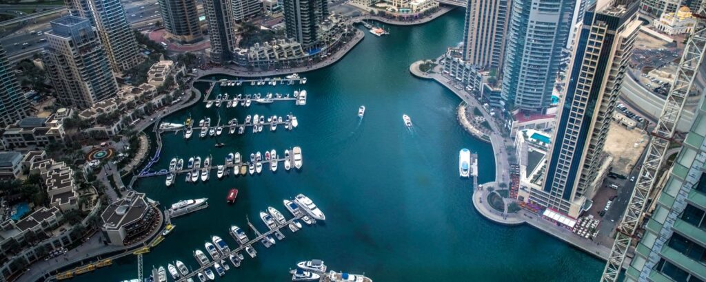 overview of dubai marina