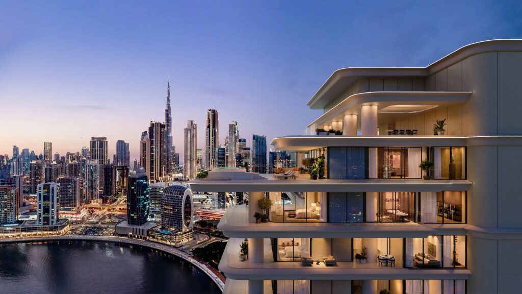 view from balcony